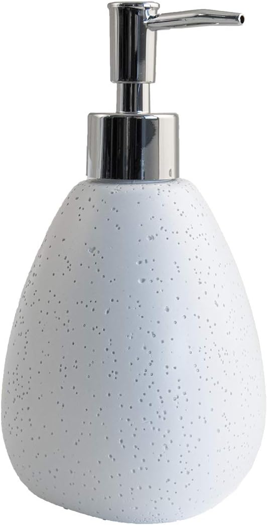 Labor Dispenser Sapone Liquido in Poliresina Bianca – Serie Sponge