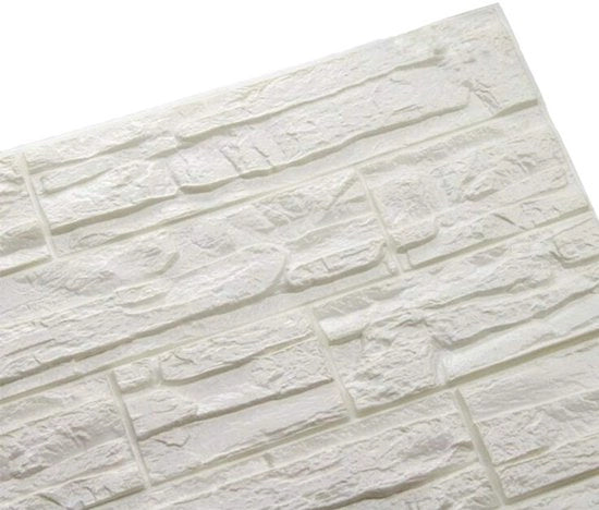 Decorazioni 3D per Parete Autoadesive 60 x 60 cm, Pannelli Decorativi 3D per Interno, Decorazione Acqua-Resistente per Renovazione, Soggiorno, Camera da Letto, Cucina (36, Pietra)
