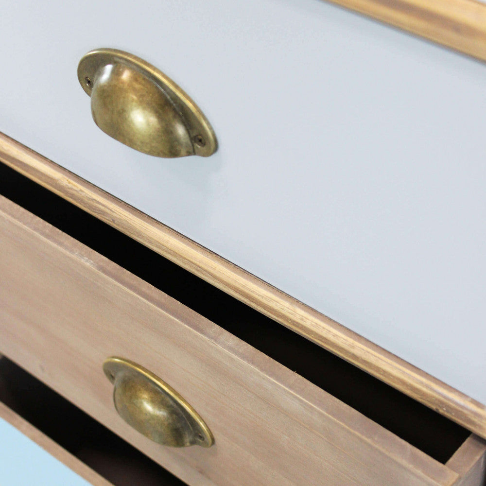 Mobiletto Orleans 40x36,5x144 h cm in Legno Multicolor