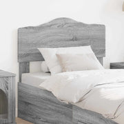Testiera-Testata-Testiera Decorativa Grigio Sonoma 90 cm Legno multistrato 384115