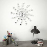 Orologio da Parete con Movimento al Quarzo Design Moderno 50 cm CFW3396590