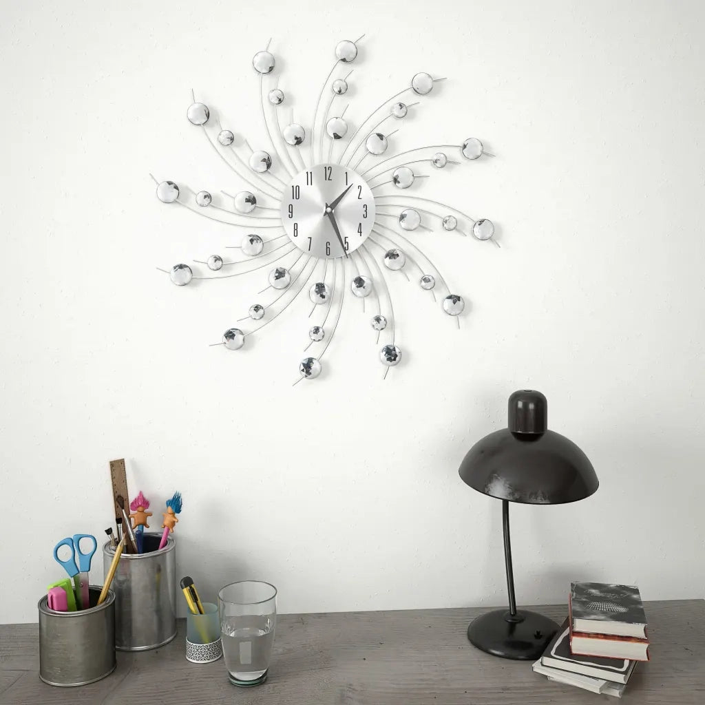 Orologio da Parete con Movimento al Quarzo Design Moderno 50 cm CFW3396590