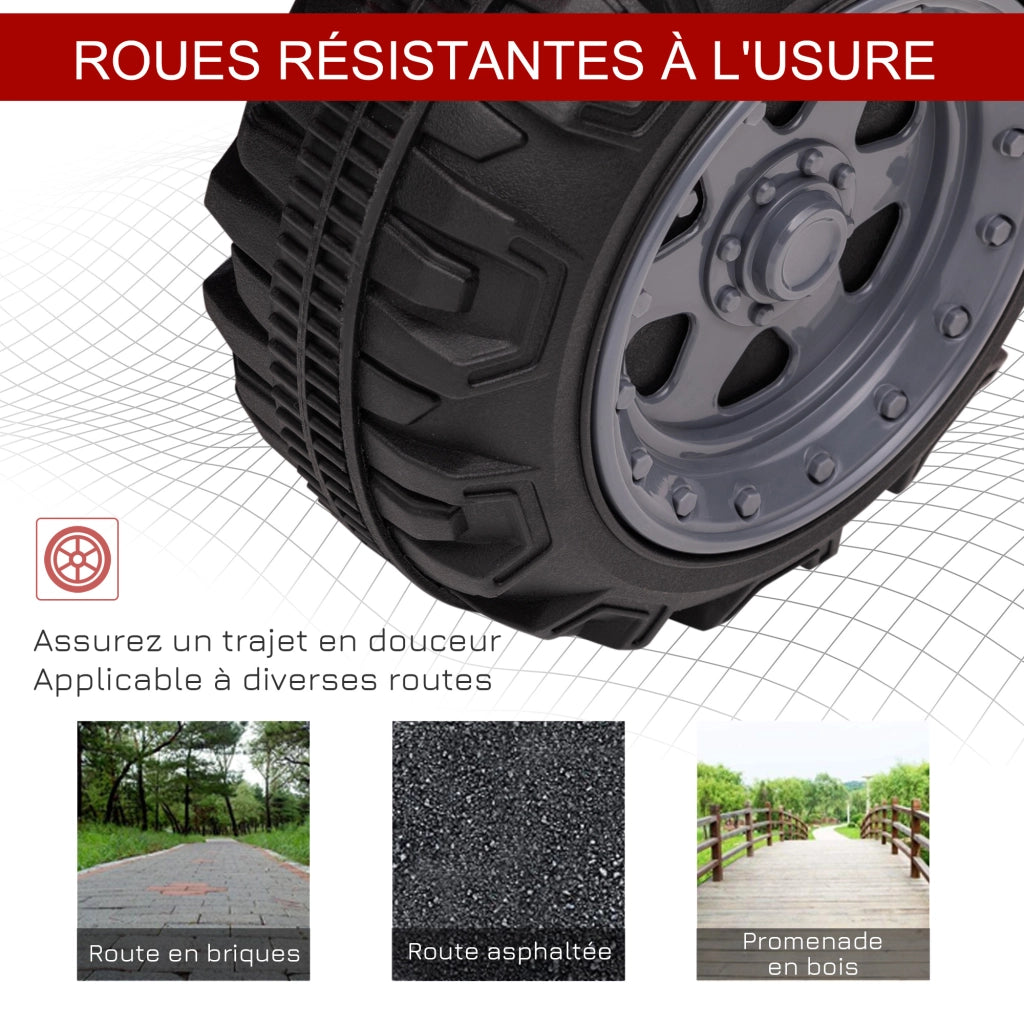 Quad elettrico bambini 18-36 mesi ¨C Xylo ¨C 6V rosso 2 km/h