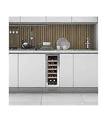 Dunavox DAUF-19.58SS Cantinetta vino Incasso 19 bottiglie Porta in vetro controllo Umidita'