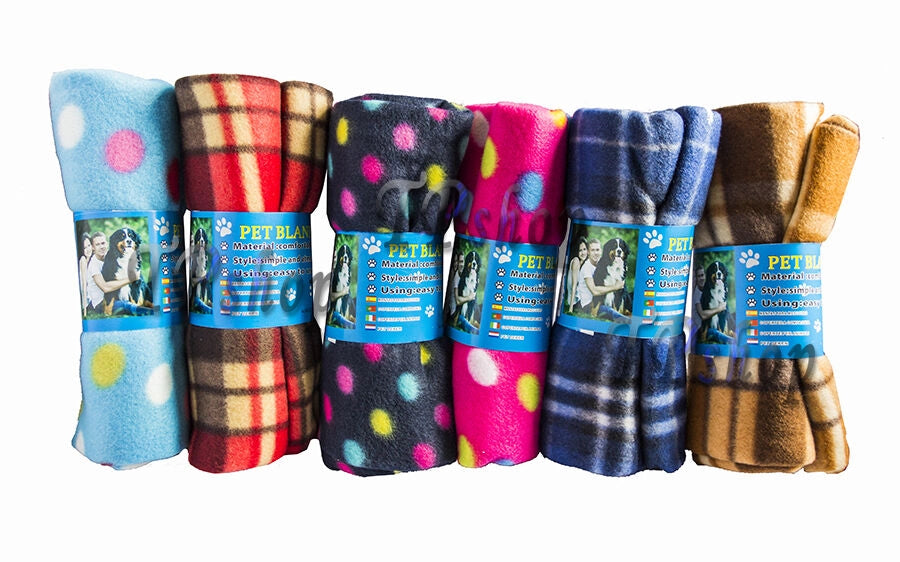COPERTA PLAID IN PILE COPRI DIVANO O COPRISEDILE PER CANI E GATTI 120 X 90