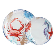 Servizio di Piatti da Tavola in Ceramica Aquarium 18 Pezzi