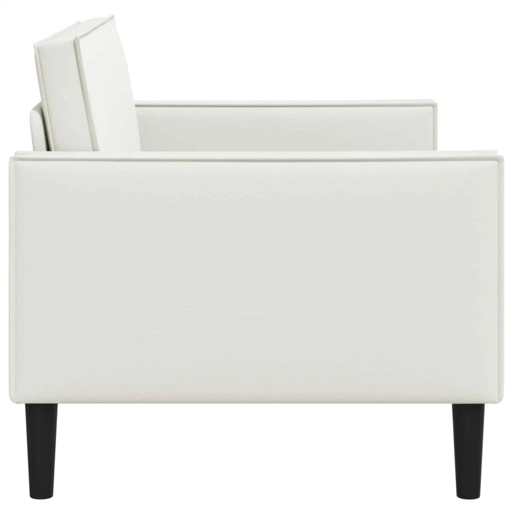 Poltrona XXL Bianco Similpelle 42043537