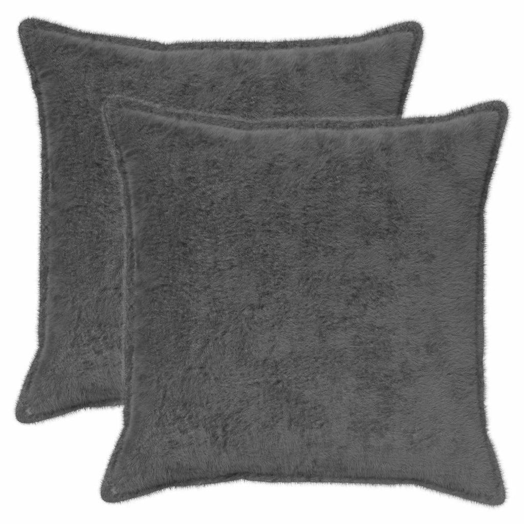 Federa 2 pz HOUTEN Grigio Scuro 55 x 55 cm 920607