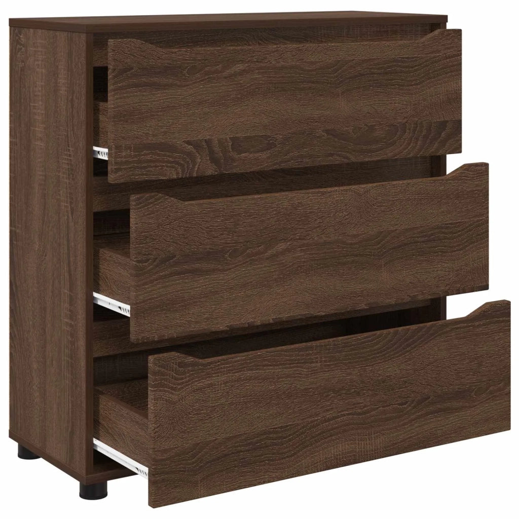 Armadio Rovere Marrone 80 x 31 x 81 cm Legno multistrato 888854