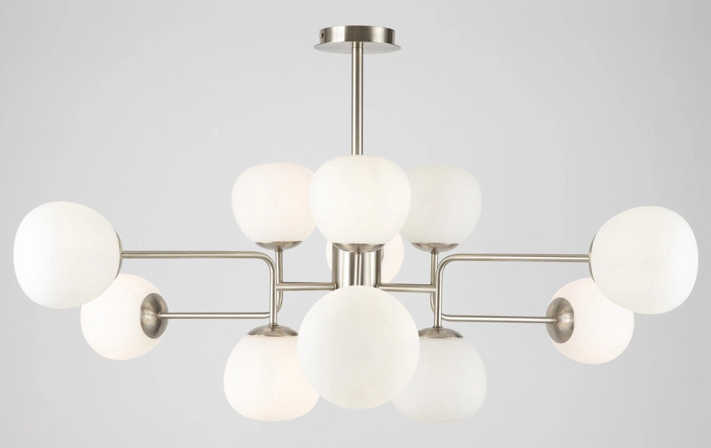 Lampadario Modern in Metallo Erich Nickel