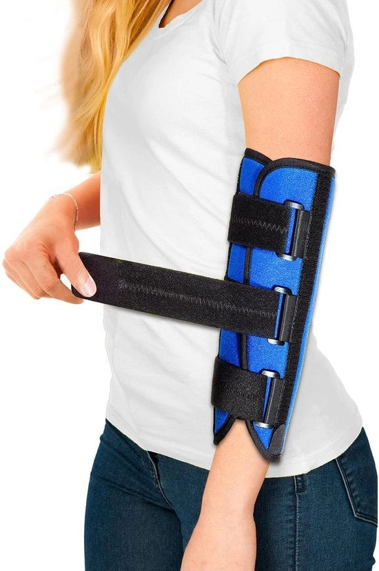 Splint per Tunnel Cubitale - Supporto Notturno per Gomito - Sindrome del Tunnel Cubitale - Gonfiore del Nervo Ulnare - Dolore al Gomito - Adatto a Uomini e Donne - Destro e Sinistro - L/XL