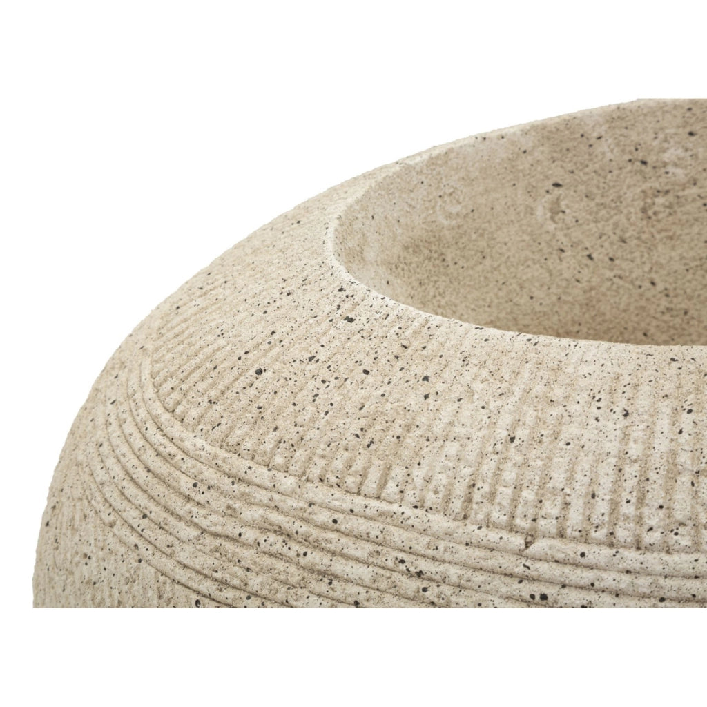 Vaso Decorativo VKH1045, Grigio, Poliresina, 54,5x42,5x30 cm