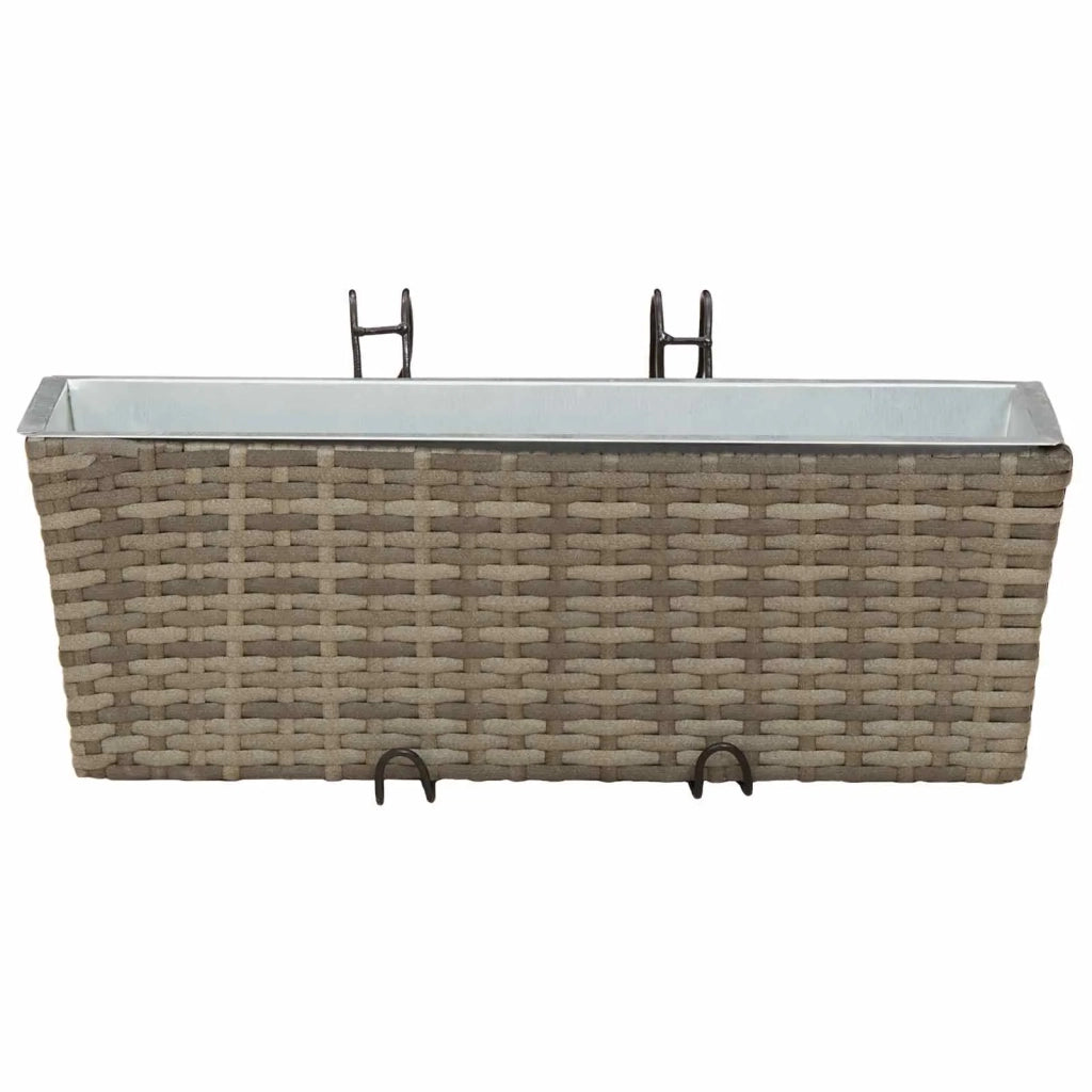 Ringhiera 2 pz 50 x 17 x 17 cm Metallo CFW5994416