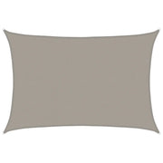 Vela Parasole | Telo Ombra | Vela da ombra 160 g/m2 Rettangolare Grigio Chiaro 5x6 m in HDPE