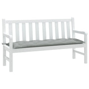 Cuscino Panca Giardino Grigio Chiaro MÃ©lange 150x50x7cm Tessuto