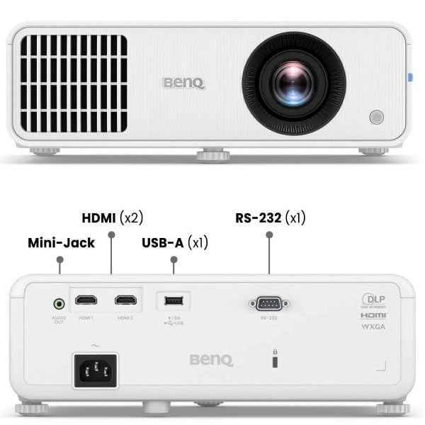 Benq lw550 proiettore a raggio standard 3000 ansi lumen dlp wxga (1200x800) compatibilità 3d bianco - 9H.JRT77.13E