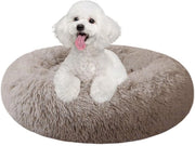 Letto per cani per piccoli, medi e grandi cani, 50cm lavabile, casa per animali domestici rotonda accogliente morbida per cuccioli e gatti con fondo antiscivolo