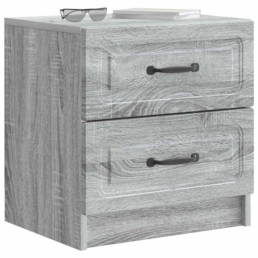 Armadio da Notte Grigio Sonoma 43 x 34,5 x 44,5 cm 895687
