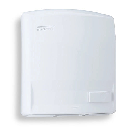 Asciugamani Elettrico Aria Calda Manuale in Abs Bianco Mediclinics Juniorplus M88Plus