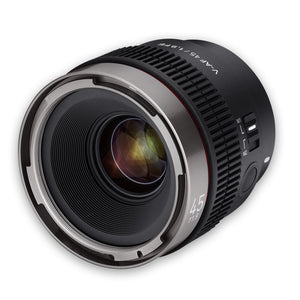 Obiettivo video V-AF 45 mm T1,9 FE compatibile con Sony E, per videocamera, con autofocus risoluzione 8K e Tally lamp, alta intensità luminosa per full-frame e APS-C