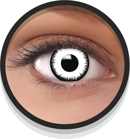 Lenze per Halloween - Effetto Vampiro - Utilizzo Unico - 2 Pezzi