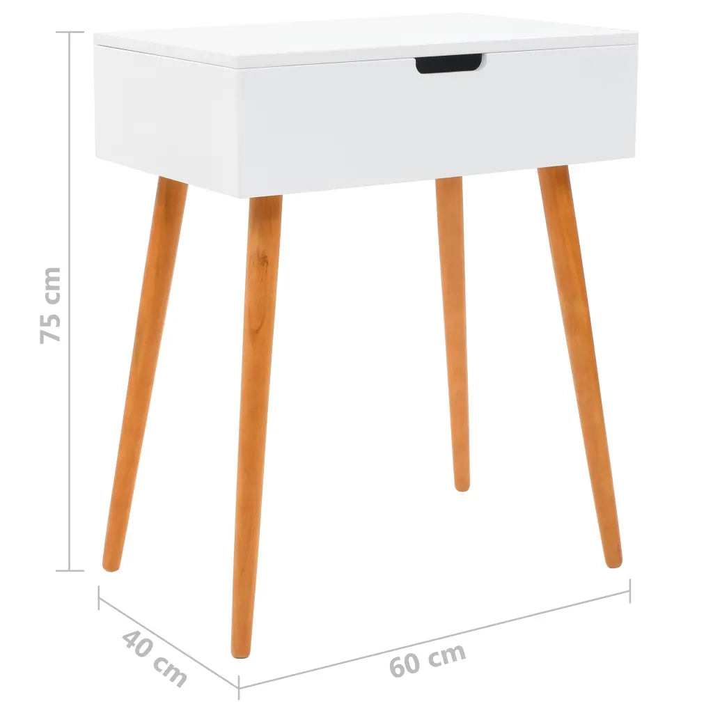 Toeletta | Tavolo da Trucco con Specchio in MDF 60x40x75 cm