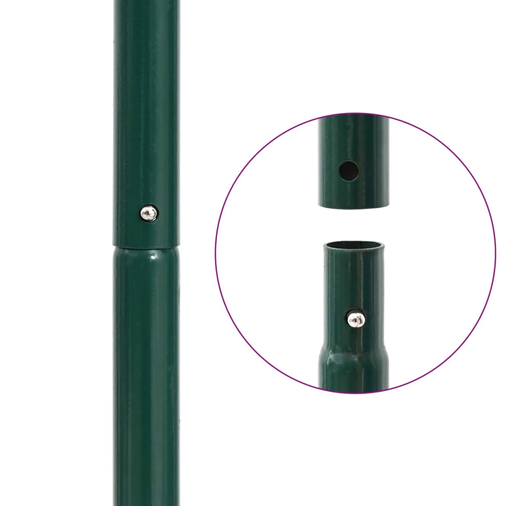Rullo per Prato da Tirare con Pinze Aeratore Verde Acciaio CFW9323398