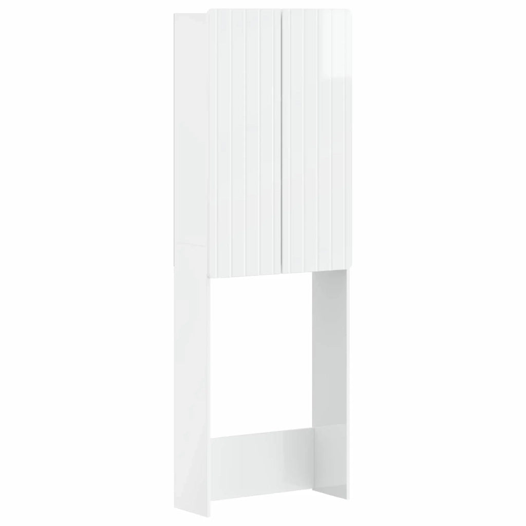 Mobile Bagno ZWOLLE Bianco Lucido 66 x 25,5 x 190 cm 896479