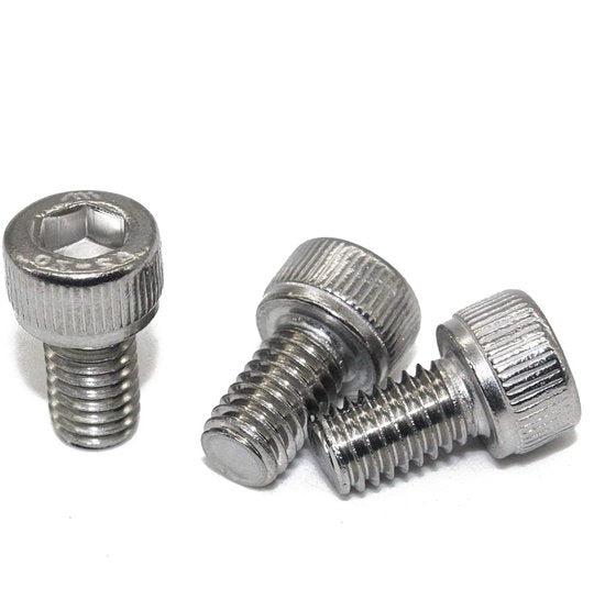 Cilindri in acciaio inossidabile M10 x 16 mm 10 pezzi RVS A2 V2A ISO 4762 DIN 912 - Inox - Materiale duraturo