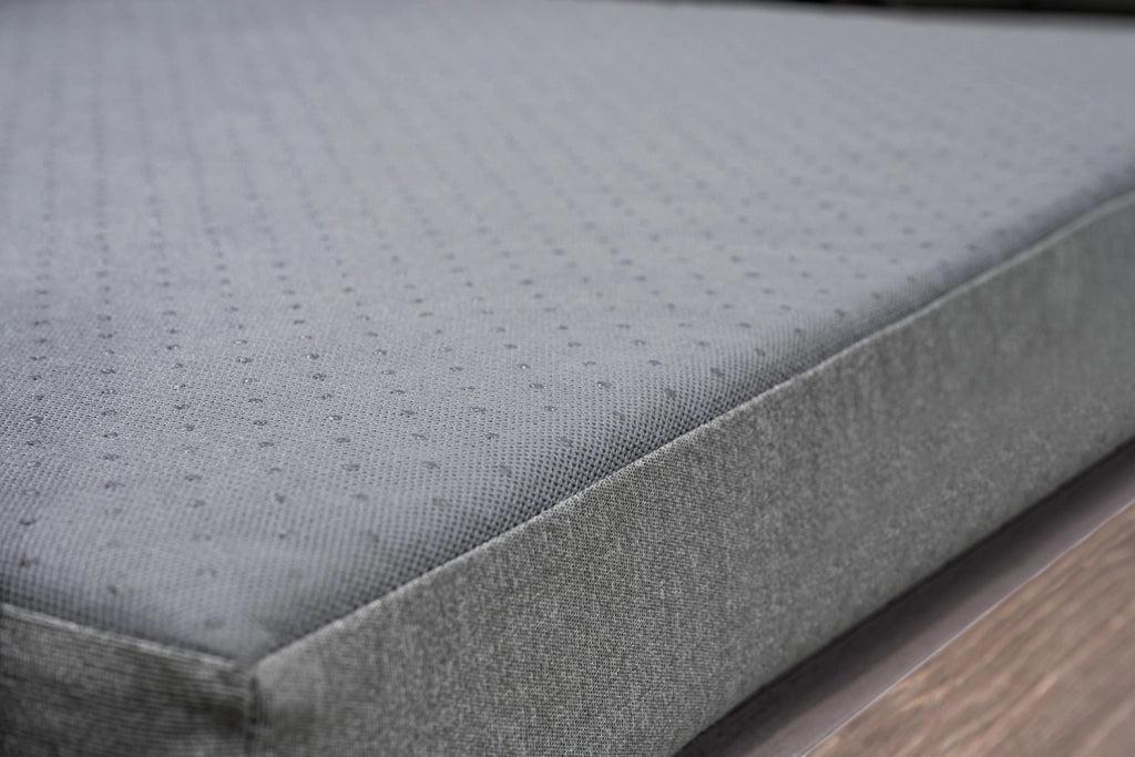 Seduta Modulare Keter Elements con Schienale e Cuscino Verde Muschio 65x74x80 cm Effetto Legno Ashwood e Cappuccino