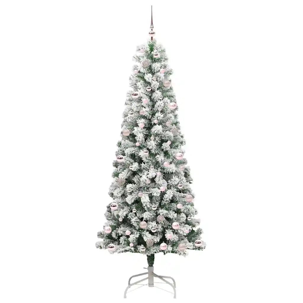 Albero di Natale Artificiale con Rami Pieghevoli 240 cm 3395615