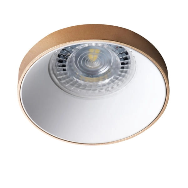 Kanlux faretto soffitto SIMEN 29142 oro/bianco GU10 35W