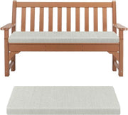 Cuscino di sostituzione sostenibile - 1 pezzo - beige - 160 x 40 x 5 cm
