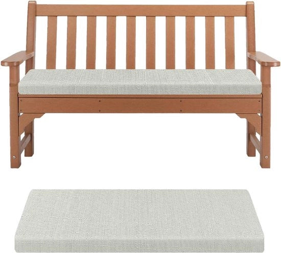 Cuscino di sostituzione sostenibile - 1 pezzo - beige - 160 x 40 x 5 cm