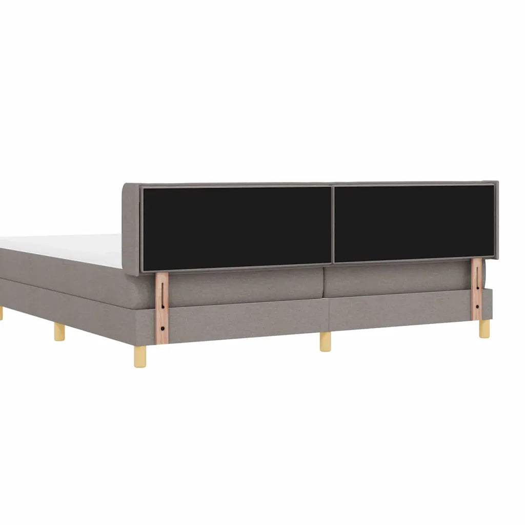 Letto a molle con materasso Talpa 200 x 200 cm Tessuto 3341255