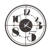 Orologio da parete Teo Nero