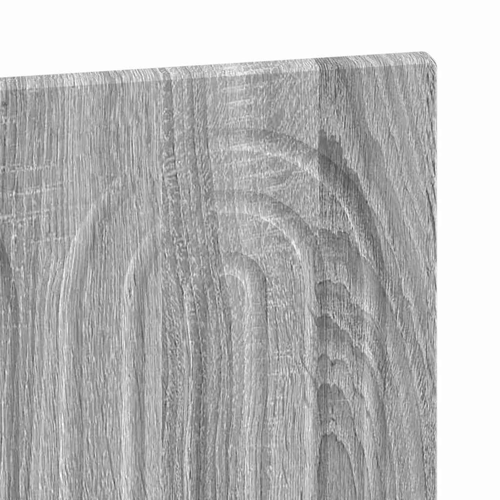Testiera da Muro ALKMAAR Sonoma grigio Legno ingegnerizzato 896271