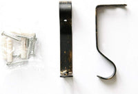 Bastone Tenda Ferro Estendibile 120-210 Asta Scorritenda modello Vortice Oro