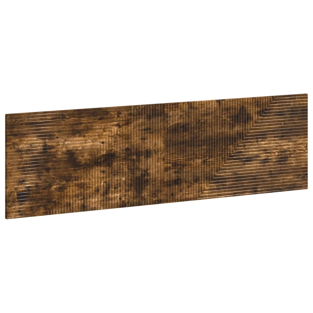 Testiera da Muro HAARLEM Rovere Fumo Legno ingegnerizzato 896940