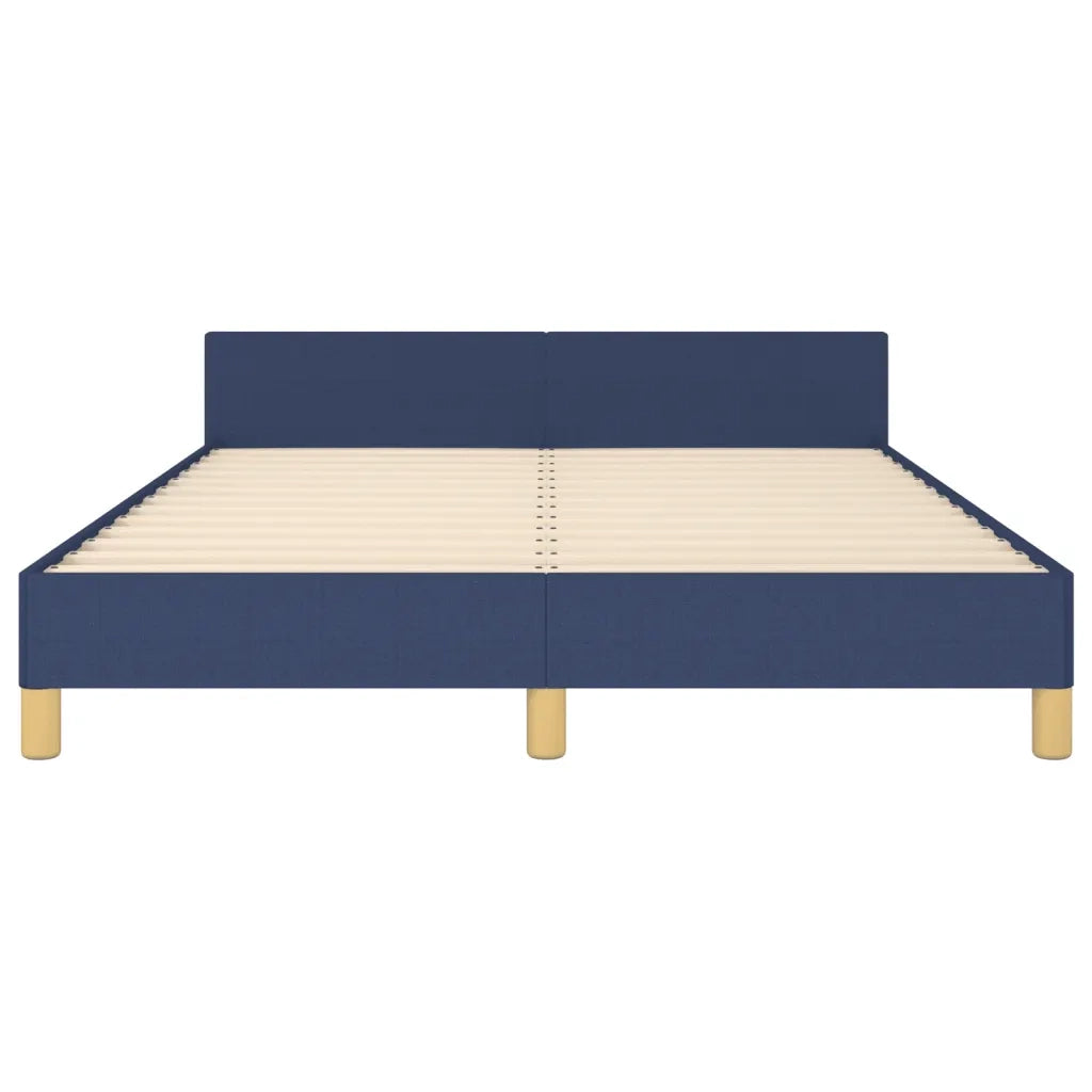 Giroletto senza Materasso Blu 140x190 cm in Tessuto 3125136