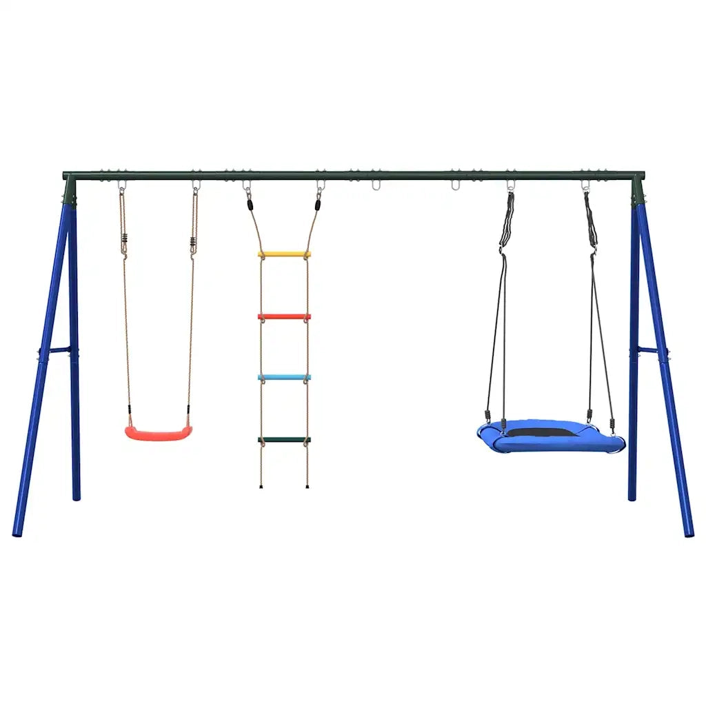 Set Gioco da Esterno con Altalena Scala e Altalena a Nido CFW3136050