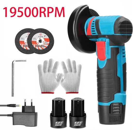 Mini Trapano - 12V - Batteria a Ioni di Litio - 19500 giri/min - Strumento per la Sbiancatura