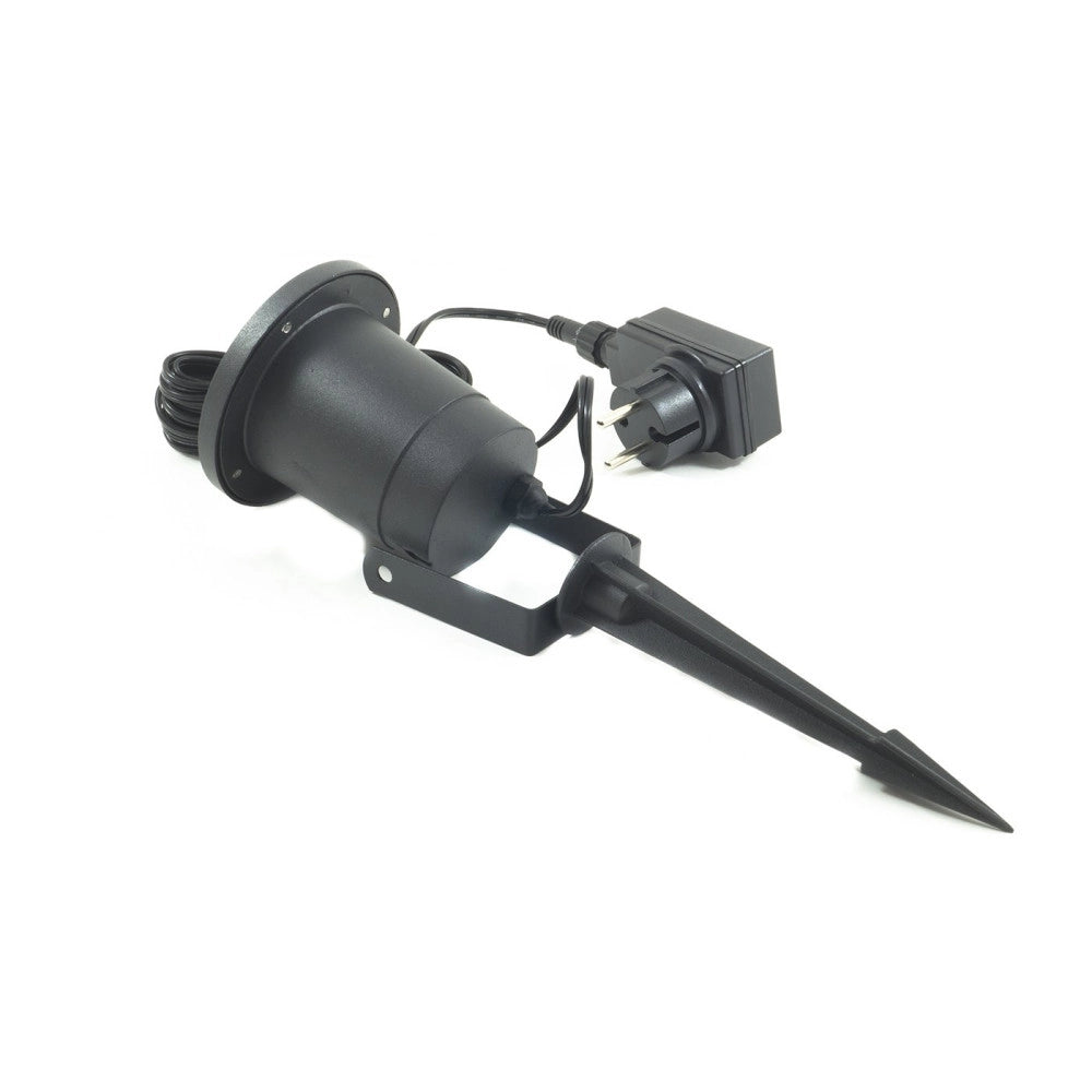 Trade Shop - Proiettore Luci Laser Da Esterno Su Picchetto Fantasia Punti Giardino Discoteca -