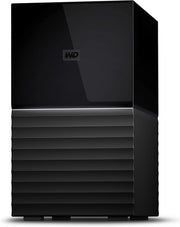 28TB My Book Duo Hard Disk Esterno per Desktop RAID, USB-C/USB 3.2 Gen 1, Protezion con password, Software per la gestion e il backup, RAID 0/1, JBOD, Formatto per Windows and MacOS, Nero