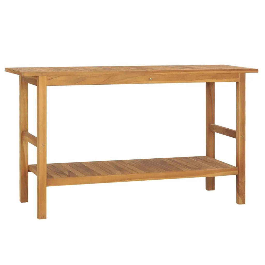 VanitÃ  da Bagno in Legno Massello di Teak 132x45x75 cm cod mxl 68543