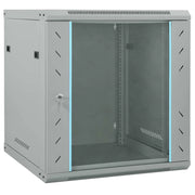 vidaXL Armadietto di rete Grigio 60 x 60 x 65 cm Acciaio