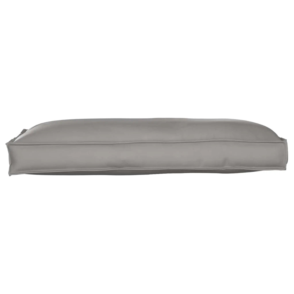 Cuscino Grigio 120 x 60 x 12 cm Tessuto Oxford 42001559