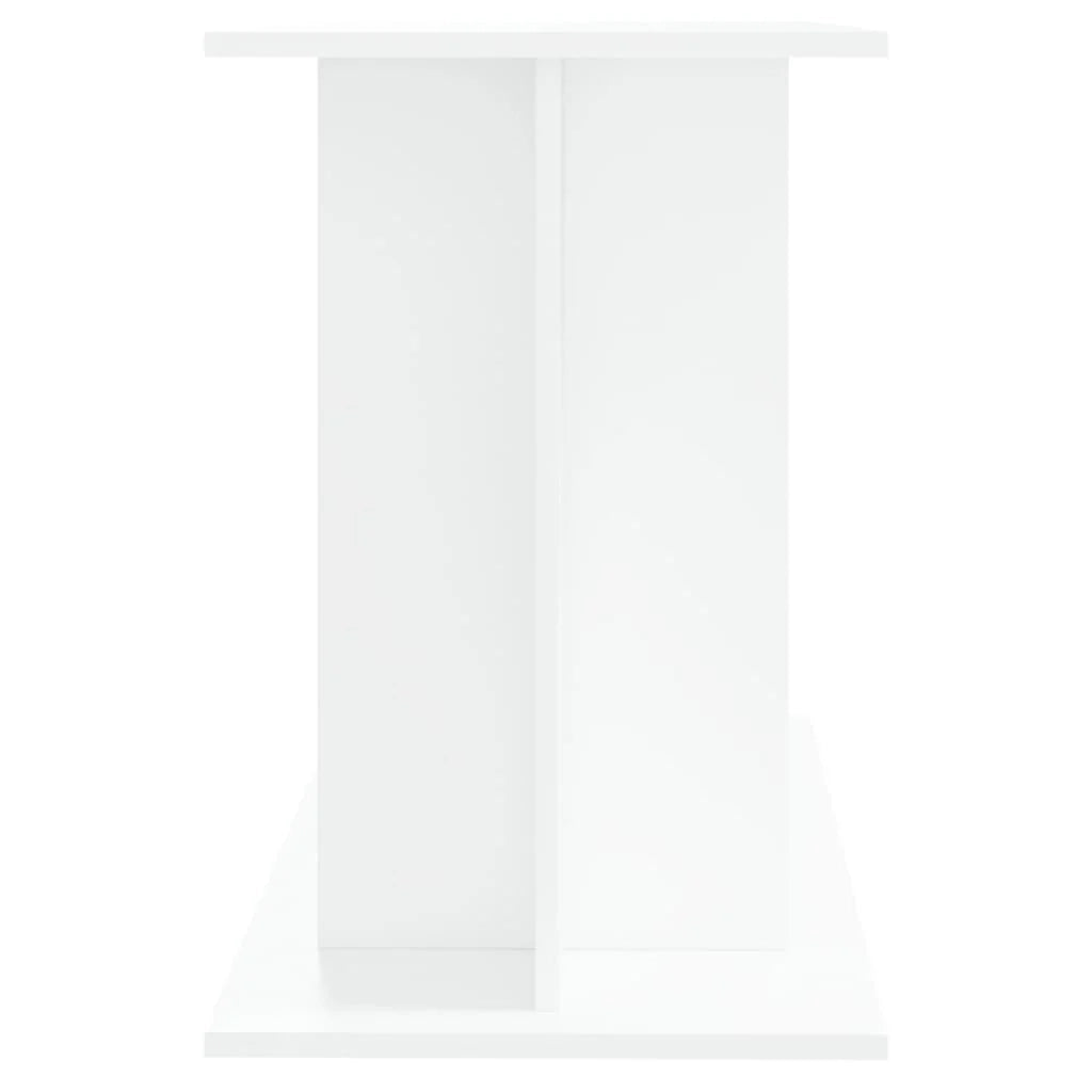 Base per mobiletto acquario 100 x 40 x 60 cm legno ingegnerizzato bianco 02_0045035