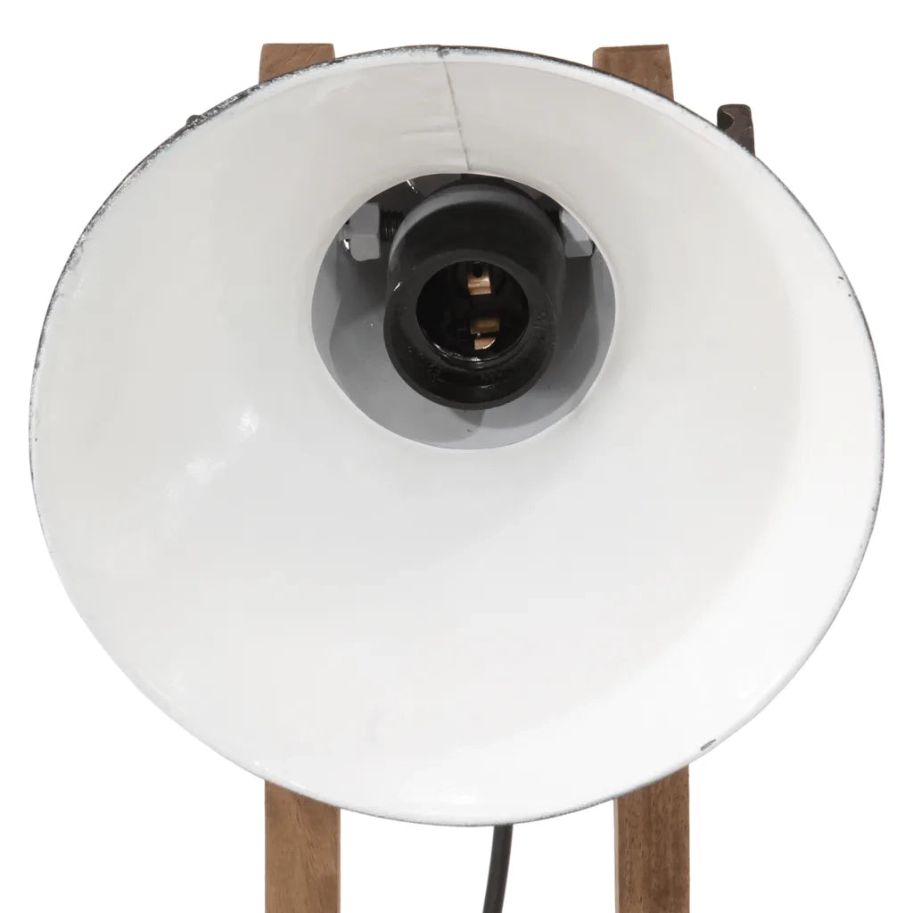 vidaXL Lampada da Scrivania 25 W Nera 23x13x52 cm E27