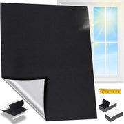 Tela di oscuramento con nastro adesivo - Zonwering per finestra - Tela oscurante - Tela termo e luce resistente - Tela di oscuramento per finestre - Tela di ombreggiamento per finestra - Sisma per doppio soffitto - 145 x 200 cm